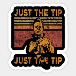 Just The Tip Vintage Sticker